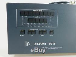 Alpha 87A Auto Tuning HF Ham Radio Amplifier with Optional Fan (soft tubes)