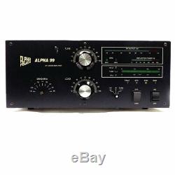 Alpha Power PA-99 Alpha 99 Ham Radio 160M Manual Tune HF Linear Power Amplifier