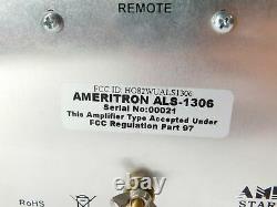 Ameritron ALS-1306 Solid-State 160-6M Ham Radio Amplifier (works beautifully)