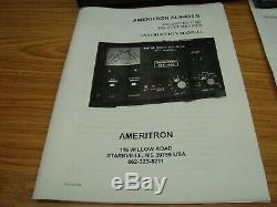 Ameritron Als-600 Solid State Linear Amplifier No Power Supply