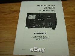 Ameritron Als-600/s Solid State Hf Linear Amplifier Late Model With Ari-500 Box
