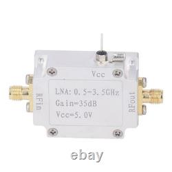 Amplifier Easy Adjustment 0.5-3.5GHz Frequency 35dB Gain LNA 5V