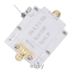 Amplifier Easy Adjustment 0.5-3.5GHz Frequency 35dB Gain LNA 5V