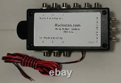 Amplifier keying relay buffer interface SIX radios and 6 linear switching RBI-66