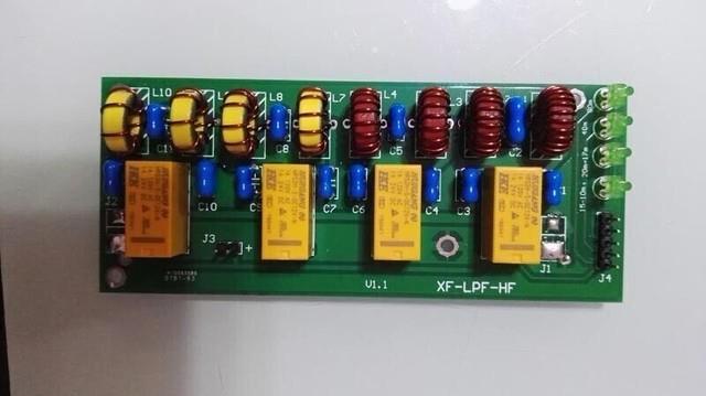 Assembled 12v 100w 3.5mhz-30mhz Hf Power Amplifier Low Pass Filter Lpf