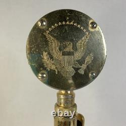Astatic D-104 Golden Eagle Lollipop Microphone Stand CB Ham Radio 4 Pin untested