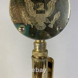 Astatic D-104 Golden Eagle Lollipop Microphone Stand CB Ham Radio 4 Pin untested