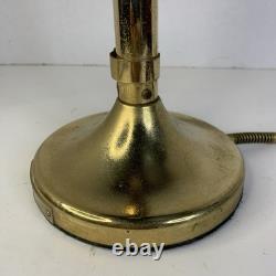 Astatic D-104 Golden Eagle Lollipop Microphone Stand CB Ham Radio 4 Pin untested