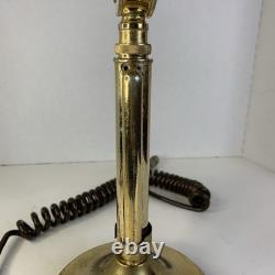 Astatic D-104 Golden Eagle Lollipop Microphone Stand CB Ham Radio 4 Pin untested