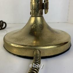 Astatic D-104 Golden Eagle Lollipop Microphone Stand CB Ham Radio 4 Pin untested