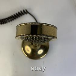 Astatic D-104 Golden Eagle Lollipop Microphone Stand CB Ham Radio 4 Pin untested