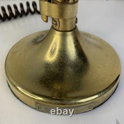 Astatic D-104 Golden Eagle Lollipop Microphone Stand CB Ham Radio 4 Pin untested
