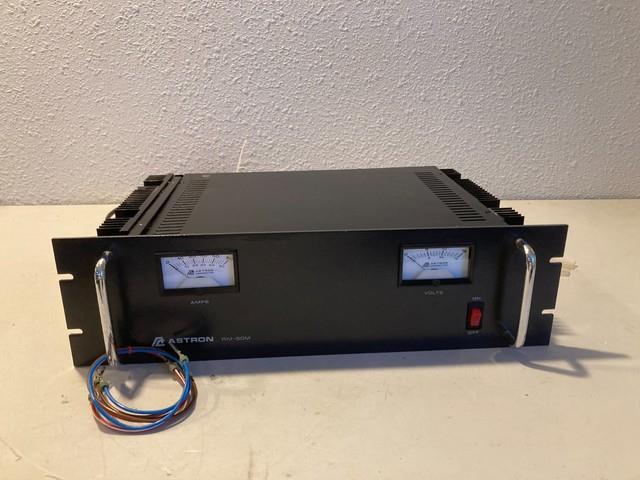 Astron Rm-50m 13.8v 50a Continuous Linear Power Supply