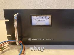 Astron RM-50M 13.8V 50A Continuous Linear Power Supply