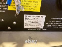 Astron RM-50M 13.8V 50A Continuous Linear Power Supply