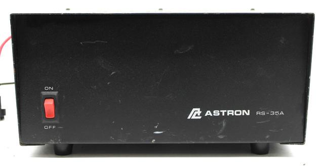 Astron Rs35a Linear Regulated Dc 35a Power Supply Black Ham Radio Tested