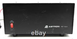 Astron RS35A Linear Regulated DC 35A Power Supply Black Ham Radio TESTED
