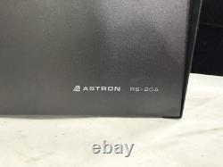 Astron RS-20A Linear Power Supply 13.8VDC 20A Pulled Working Ham Radio CB