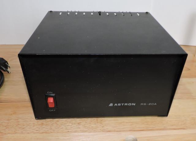 Astron Rs-20a Power Supply 13.8vdc 16a On/off Switch For Ham & Cb Radios