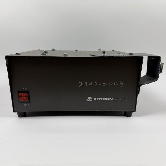 Astron Rs-35a Linear Regulated Dc Power Supply 35a Peak Ham Radio Tested