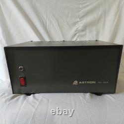 Astron RS-35A Linear Regulated DC Power Supply 35A Peak Ham Radio Tested