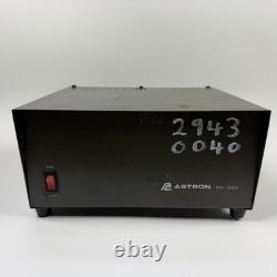 Astron RS-35A Linear Regulated DC Power Supply 35A Peak Ham Radio Tested