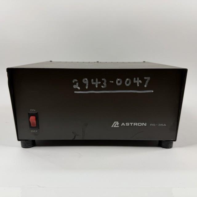 Astron Rs-35a Linear Regulated Dc Power Supply 35a Peak Ham Radio Unit Tested