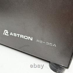 Astron RS-35A Linear Regulated DC Power Supply 35A Peak Ham Radio Unit Tested