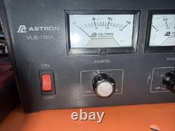 Astron VLS-10M Linear Regulated Power Supply Peak Output 8 amps 28 Vdc Used