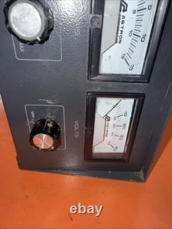 Astron VLS-10M Linear Regulated Power Supply Peak Output 8 amps 28 Vdc Used