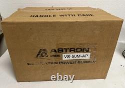 Astron VS-50M-AP Astron VS-50M Linear Metered Power Supply, var. 2-15VDC, 50A