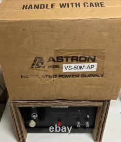 Astron VS-50M-AP Astron VS-50M Linear Metered Power Supply, var. 2-15VDC, 50A
