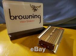BROWNING SL-1000 POWER AMPLIFIER N. O. S. /POWERFUL CLEAN SOUND Gets u NOTICED