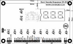 Band Decoder Sequencer DN-B10 HF Amplifier LDMOS BLF188 VRF2933 BLF578 SD2933