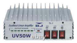 Baojie BJ-UV50W dual band VHF/UHF (2 m/70 cm) linear amplifier 50 With40 W