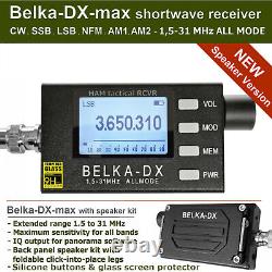 Belka-DX-max ham radio receiver with LSP3W speaker