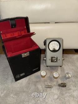 Bird Thruline Model 43 RF Wattmeter + 100W & 1000W Slugs + Leather Case