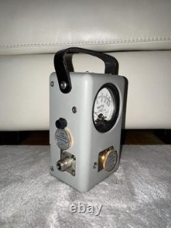 Bird Thruline Model 43 RF Wattmeter + 100W & 1000W Slugs + Leather Case