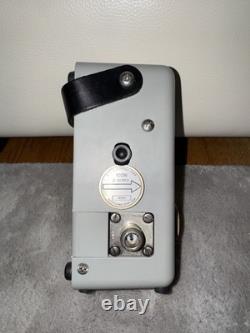 Bird Thruline Model 43 RF Wattmeter + 100W & 1000W Slugs + Leather Case