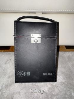 Bird Thruline Model 43 RF Wattmeter + 100W & 1000W Slugs + Leather Case