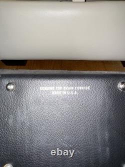 Bird Thruline Model 43 RF Wattmeter + 100W & 1000W Slugs + Leather Case