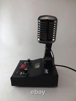 Delta Electronics M2 Chrome 4-Pin Amplified Dynamic Power Base Microphone – CB/HAM, Auto-Lock
