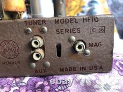 Bogen Challenger HF10g 10w 1950s Vintage Valve Amplifier / Mono. Fully Working