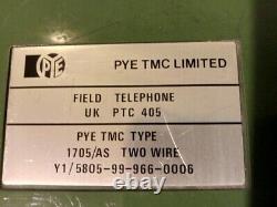 British field telephone PTC 405 / # T J5C 9167