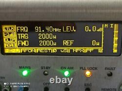 Broadcast Prof ELENOS 2000w Indium Series FM Transmitter 88/108 Mhz MPX