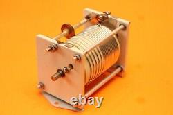 CARDWELL 229-201 10uH VARIABLE ROLLER INDUCTOR COIL ANTENNA TUNER LINEAR AMP