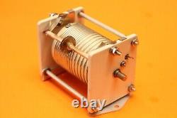 CARDWELL 229-201 10uH VARIABLE ROLLER INDUCTOR COIL ANTENNA TUNER LINEAR AMP