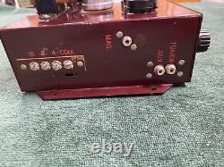 Challenger Amplifier Co Model HF8A 6V6 Integrated Tube Amplifier Beautiful Cond