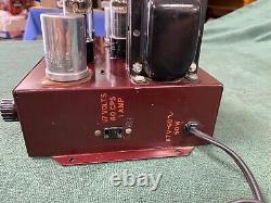 Challenger Amplifier Co Model HF8A 6V6 Integrated Tube Amplifier Beautiful Cond