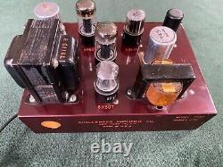 Challenger Amplifier Co Model HF8A 6V6 Integrated Tube Amplifier Beautiful Cond